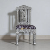 Handcrafted Royal Silver Chair